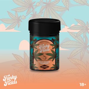 Funky Fields - Hazy Peach Gummies (10 x 20mg)